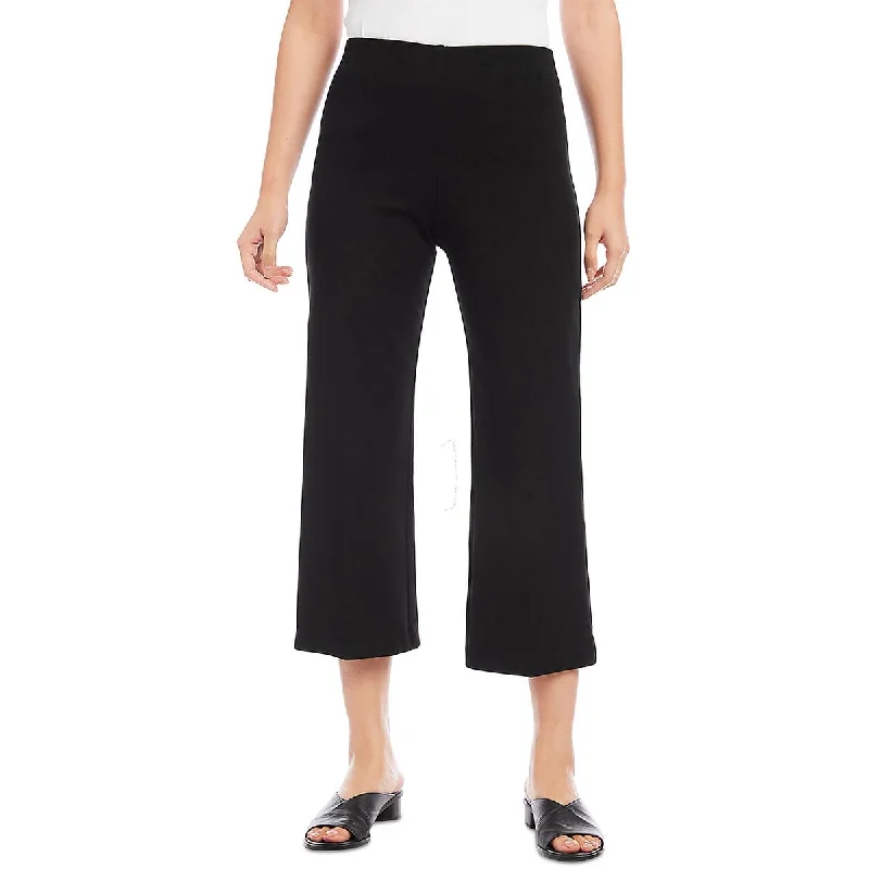 Karen Kane Womens Presley High Rise Work Wear Cropped Pants