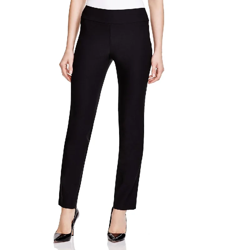 Nic + Zoe Womens Petites Wonderstretch Stretch Pull On Straight Leg Pants