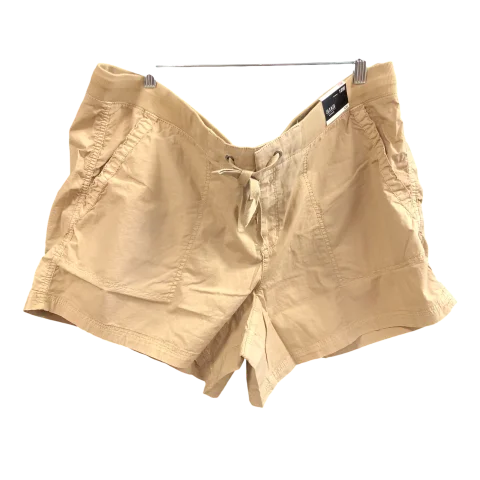 Shorts By Ana In Tan, Size: 18