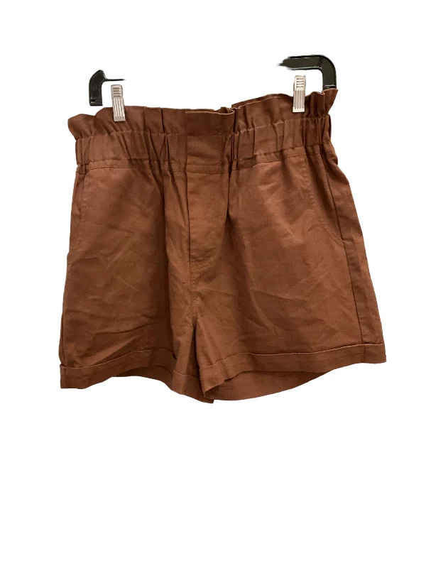 Shorts By Bloomingdales In Brown, Size: M