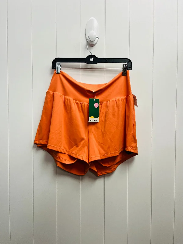 Shorts By halara In Orange, Size: Xl