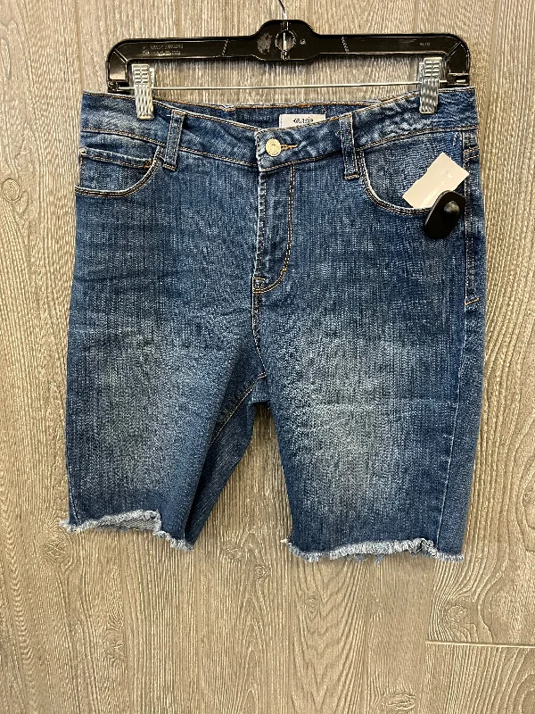 Shorts By Kensie In Blue Denim, Size: 12