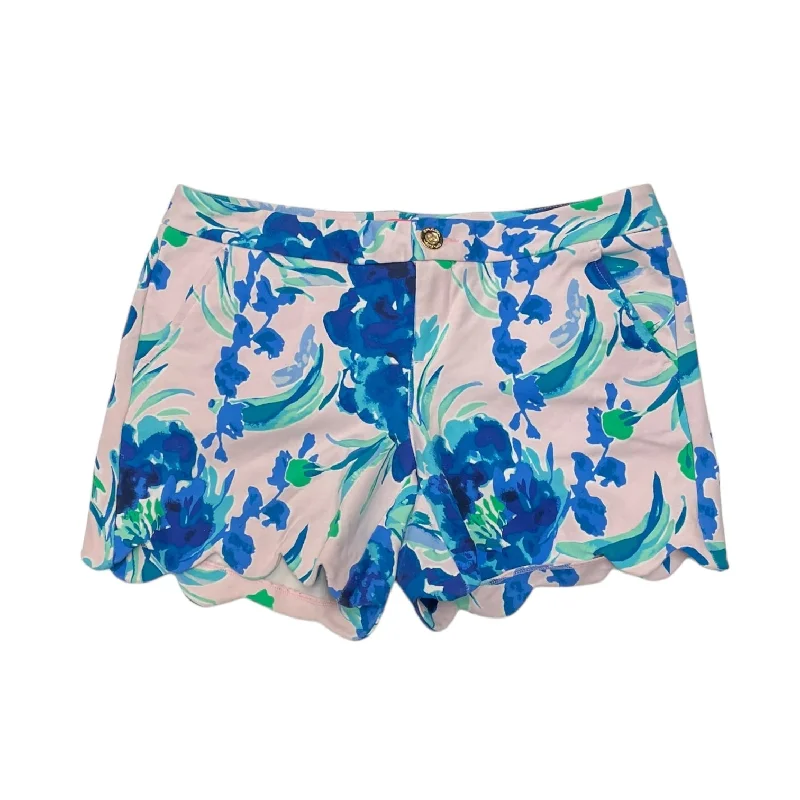 Shorts By Lilly Pulitzer In Blue & Pink, Size: 4