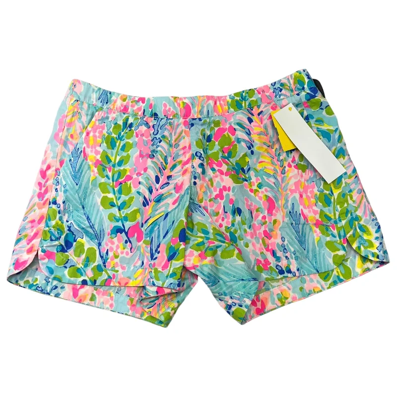 Shorts Designer By Lilly Pulitzer In Blue & Pink, Size: Xs