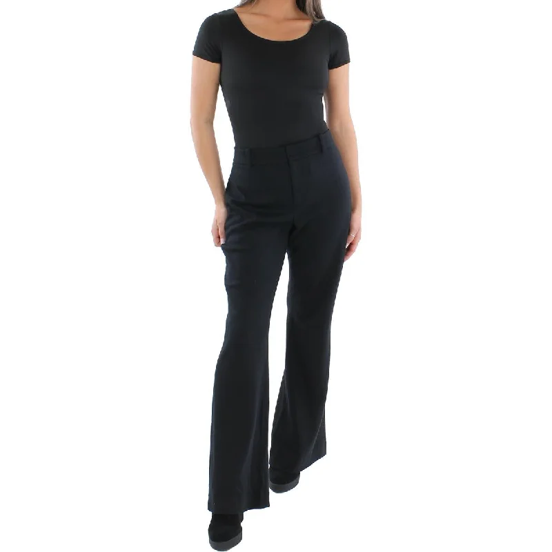 Vince Womens   Slim Work Wear Flared Pants